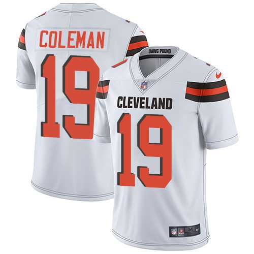 Nike Cleveland Browns #19 Corey Coleman White NFL Vapor Untouchable Limited Jersey,We sell and wholesale Nike Cleveland Browns #19 Corey Coleman White NFL Vapor Untouchable Limited Jersey on line form chian!